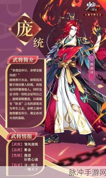 少年三国志2庞统神兵搭配深度解析