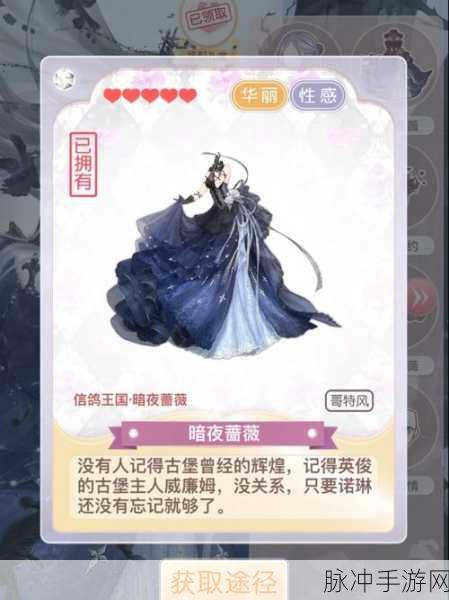 奇迹暖暖蔷薇古堡高分通关秘籍