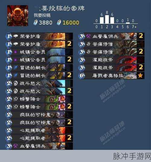 炉石传说冰封王座激怒战卡组搭配与玩法详解