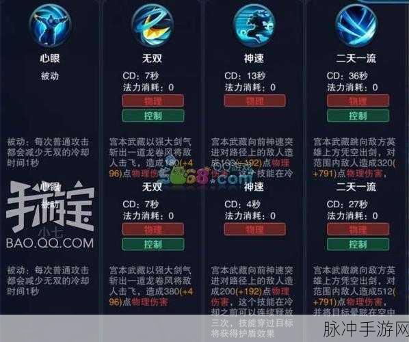 王者荣耀新宫本武藏技能连招深度解析与实战攻略
