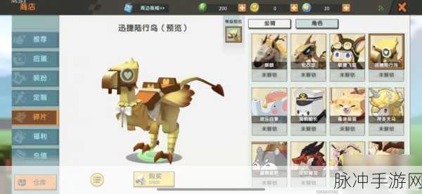 迷你世界勇士战机坐骑全方位解析