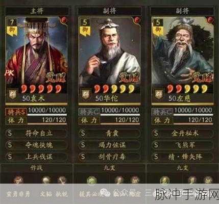 三国志战略版袁术强力阵容深度解析