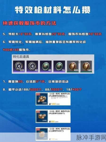 和平精英物资币攻略，免费获取60个的全方位指南