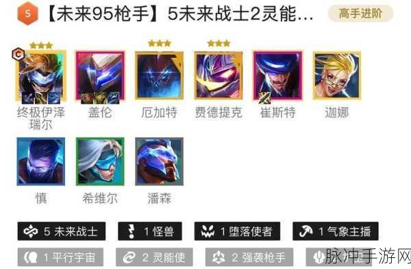 云顶之弈攻略，强袭枪手合成与玩法深度解析