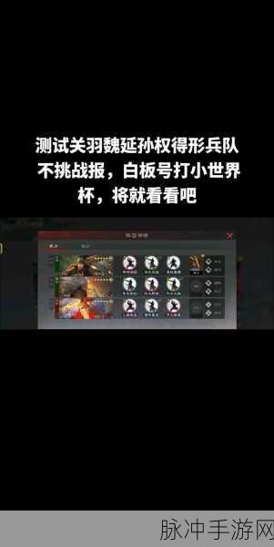 率土之滨关羽玩法深度解析与最强阵容搭配分析