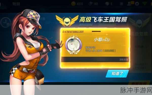 QQ 飞车手游高级驾照获取全攻略