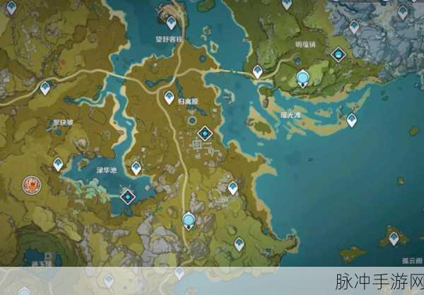 原神手游攻略，星荧洞窟遗迹柱子点亮全解析