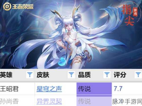 王者荣耀王昭君星穹之声皮肤特效深度解析