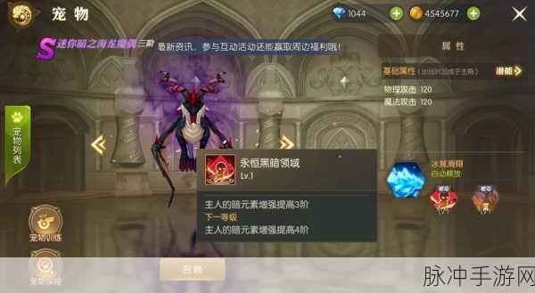 龙之谷2宠物属性加成深度解析