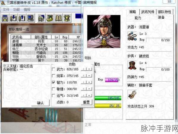 三国志姜维传陆逊培养的顶级武将大揭秘