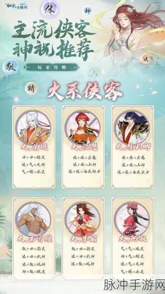 新仙剑奇侠传手游攻略，揭秘最强阵容搭配
