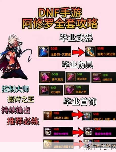 地下城与勇士手游，阿修罗武器选择全攻略