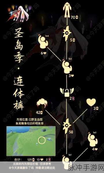 光遇禁阁探索指南，揭秘彩虹下的大蜡烛位置