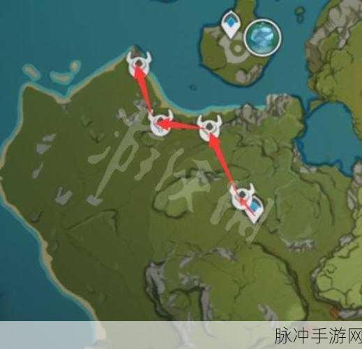 原神手游攻略，雷萤术士位置与雾虚花粉掉落地分布详解