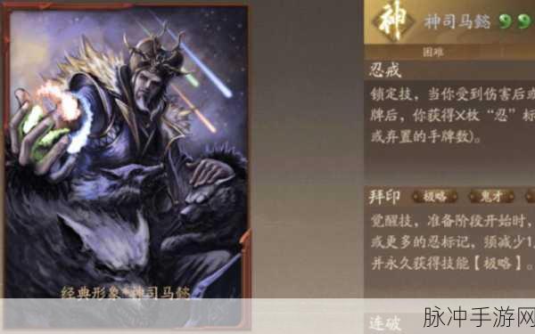 深度解析三国杀武将神司马懿，智谋与策略的巅峰