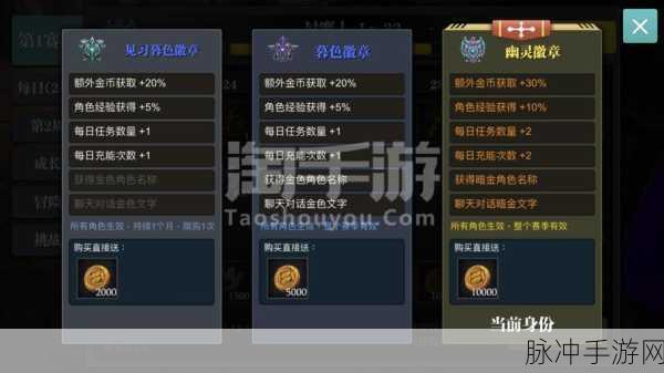 魔渊之刃一夫当关套装全方位强度解析