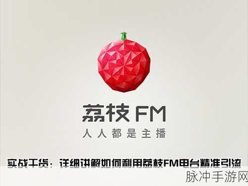 荔枝电台录制节目全攻略，手游声音魔法秘籍