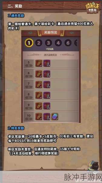 咸鱼之王 60-5 爬塔秘籍，制霸关卡的必胜之道