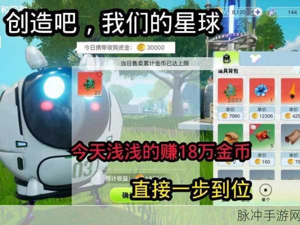 创造吧我们的星球，金币获取与游戏优化秘籍