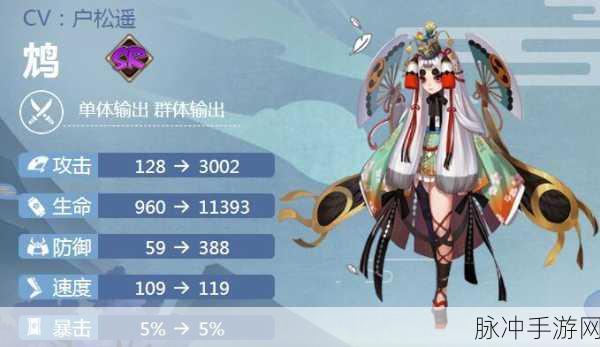 阴阳师鸩技能深度解析与觉醒图鉴全览