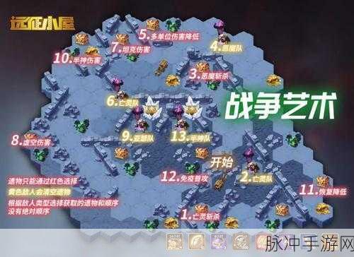 剑与远征冬歌冰原全攻略，完美路线图揭秘