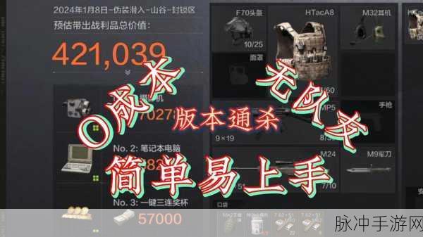 暗区突围单排必备补给品攻略