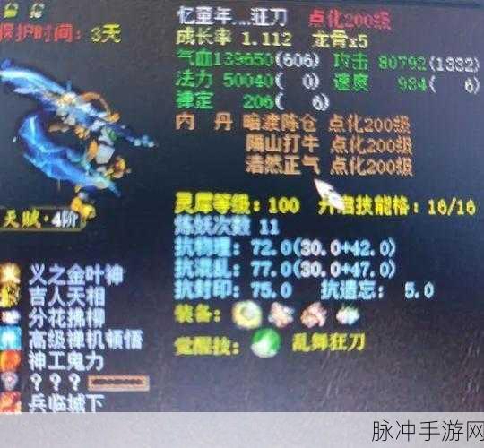 大话西游2新神兽兰亭技能深度剖析与全血浪淘沙土豪策略解读