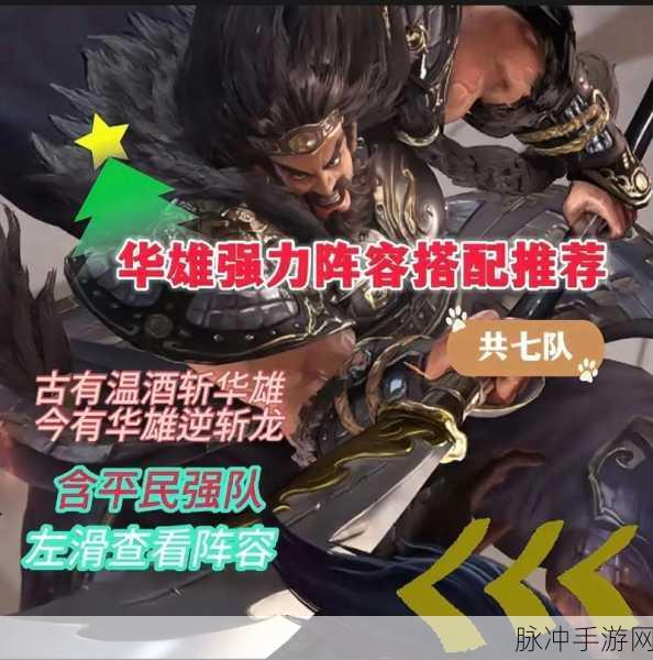 率土之滨XP关羽阵容搭配深度解析