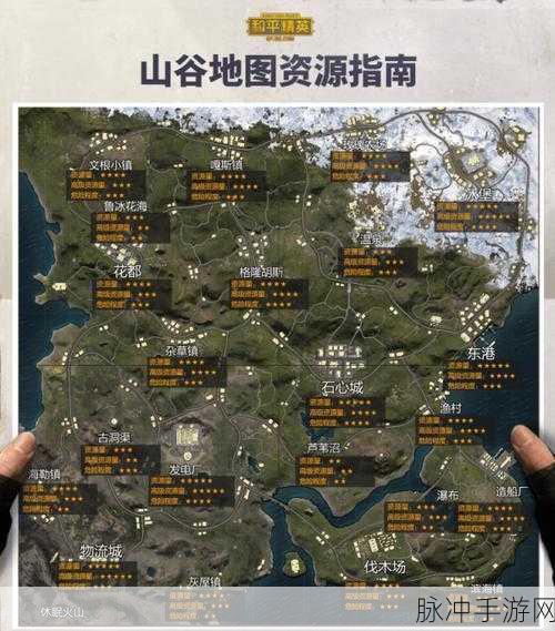 和平精英山谷补给箱全揭秘，地图寻宝指南