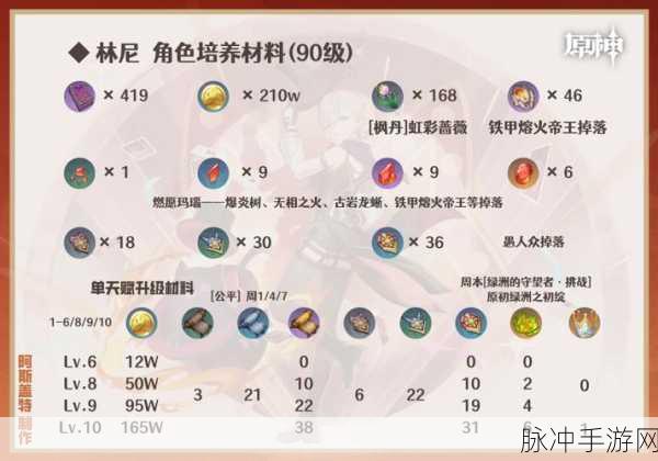 原神林尼值得练吗？全面林尼培养建议