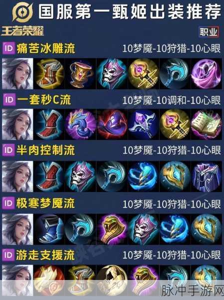 王者荣耀S9赛季甄姬上单铭文搭配全攻略