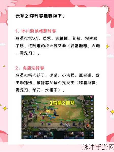 称霸云顶之弈，极地暗影游侠流阵容全解析