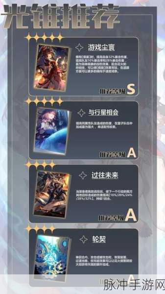崩坏星穹铁道花火光锥选择攻略，最强光锥搭配推荐