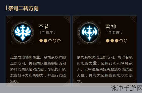 龙之谷手游攻略，圣徒与雷神伤害对比深度解析
