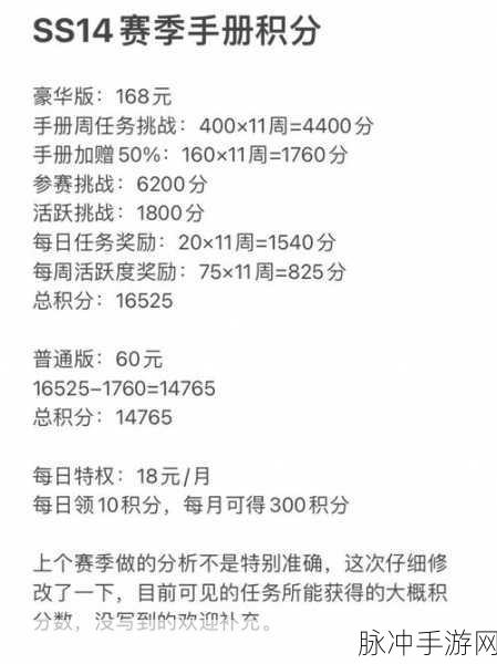 深度解析和平精英手册活跃礼包的奥秘