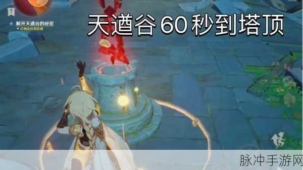 原神手游攻略，天遒谷60秒爬塔挑战全解析