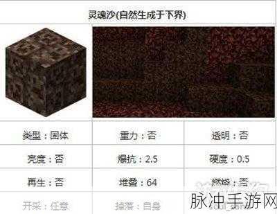 我的世界灵魂沙特性深度解析与隐藏用途一览