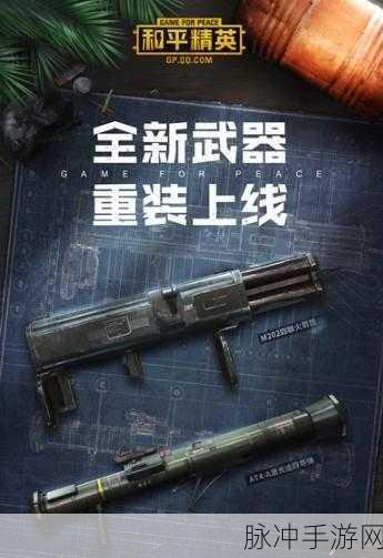 和平精英火箭筒的最佳武器搭档，策略与火力的完美融合