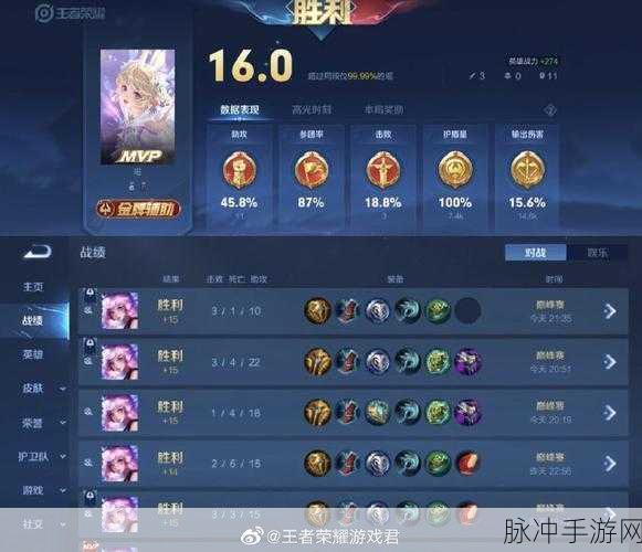 王者荣耀，非好友战绩查看全攻略