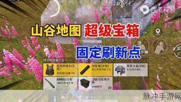 和平精英山谷地图补给箱的神秘所在
