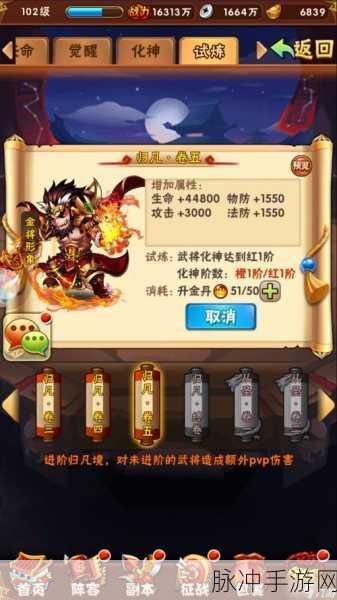 少年三国志，极限武将培养秘籍大公开