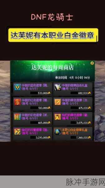 DNF手游攻略，生锈铁片获取途径详解及西海岸达芙妮商店探索
