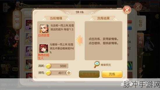 梦幻诛仙手游，仙侣修炼的深度探索与作用剖析