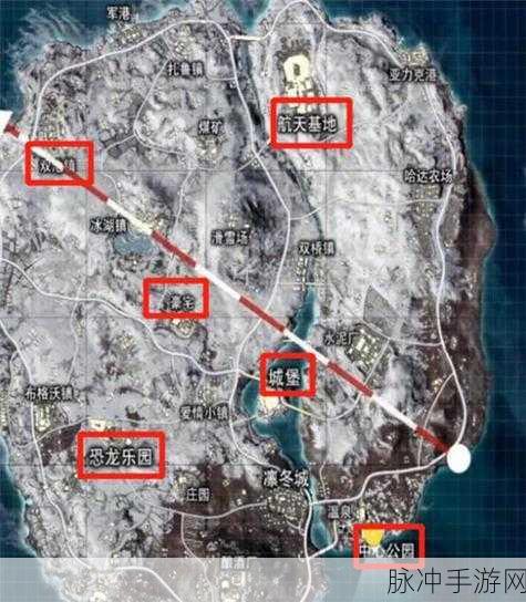 和平精英沙漠地图信号枪精准定位攻略