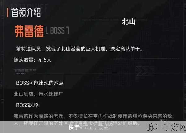 暗区突围电视台男团 BOSS 大揭秘