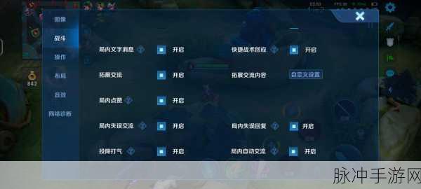 王者荣耀S24赛季新版本隐身状态设置全攻略