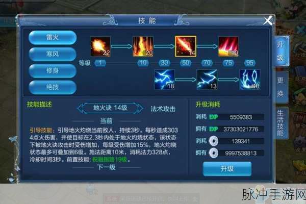 欢乐西游紫卡技能升级全攻略