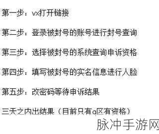 和平精英号误封十年的解决之道