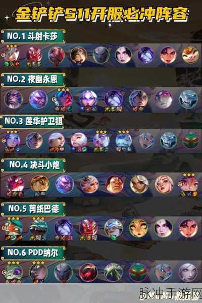 金铲铲之战 S13 赛季超强阵容大揭秘