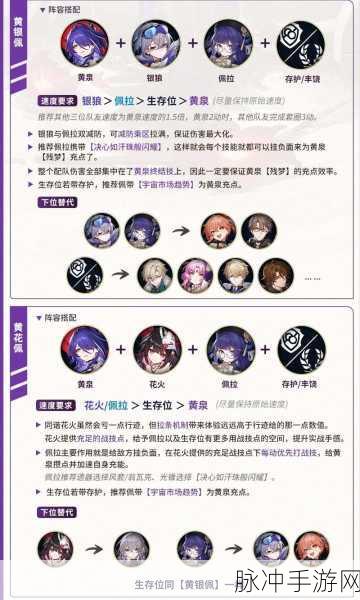 崩坏星穹铁道黄数黑阵容搭配深度攻略